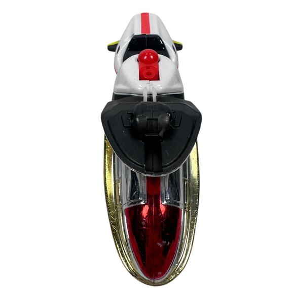 Bandai Power Ranger Time Force Red Vector Cycle Action Vehicle Toy 8" Loose 2000 - Picture 4 of 12